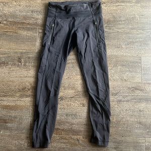 Lululemon black leggings size 4